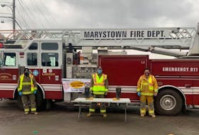 COVID-19 has had a big impact on the Marystown Volunteer Fire Department’s ability to fundraise for itself and other organizations, but members were able to hold its annual Boot Drive for Muscular Dystrophy last fall. 
CONTRIBUTED
