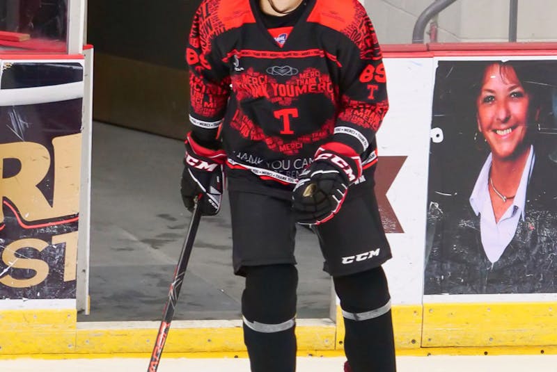 Trey Sturge of Sydney has been called up to play with the Cape Breton Eagles for the team's game against the Charlottetown Islanders at Centre 200 on Sunday. PHOTO SUBMITTED. - Contributed