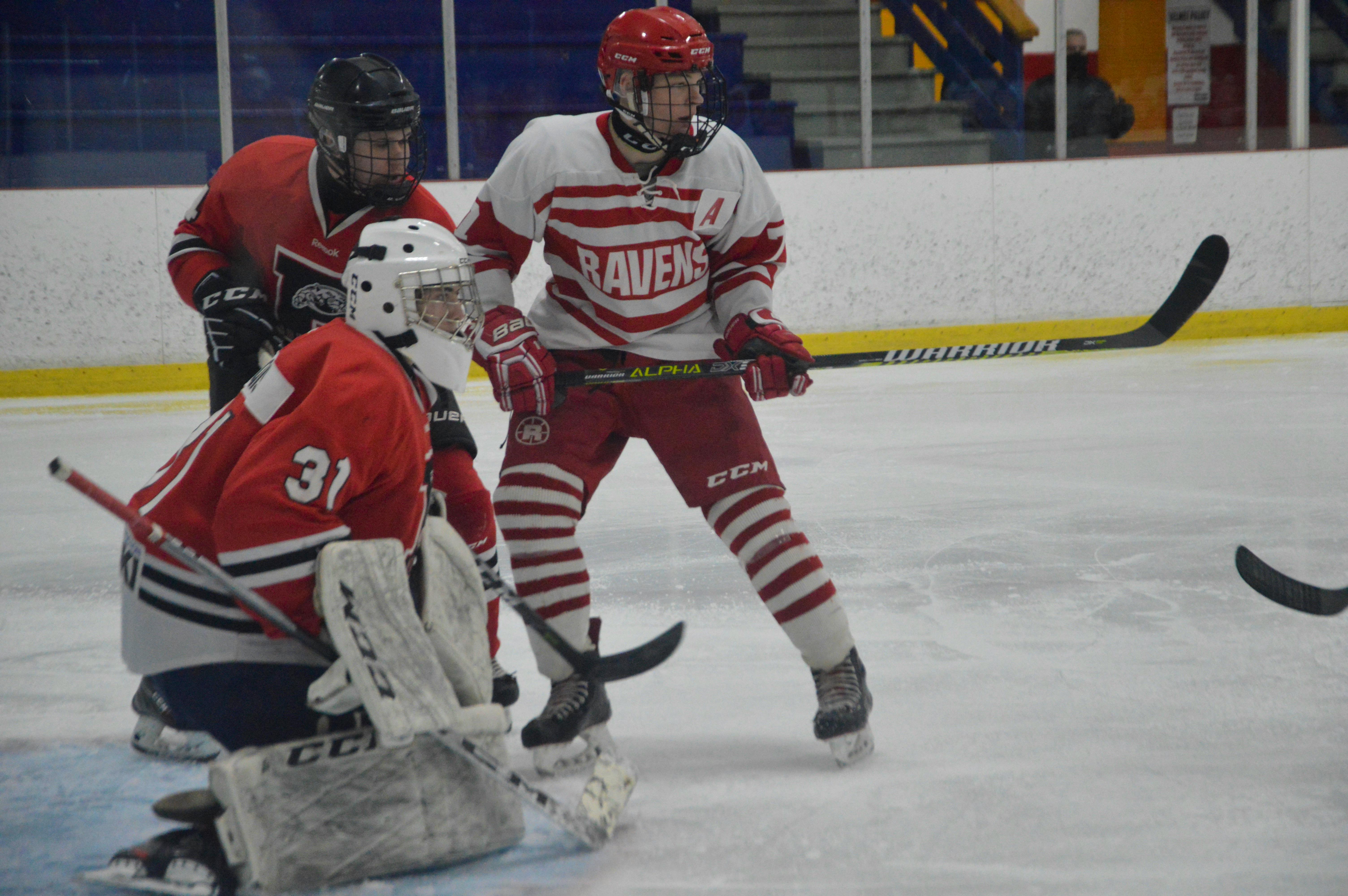 HIGH SCHOOL HOCKEY: Riverview Ravens use three-goal second period