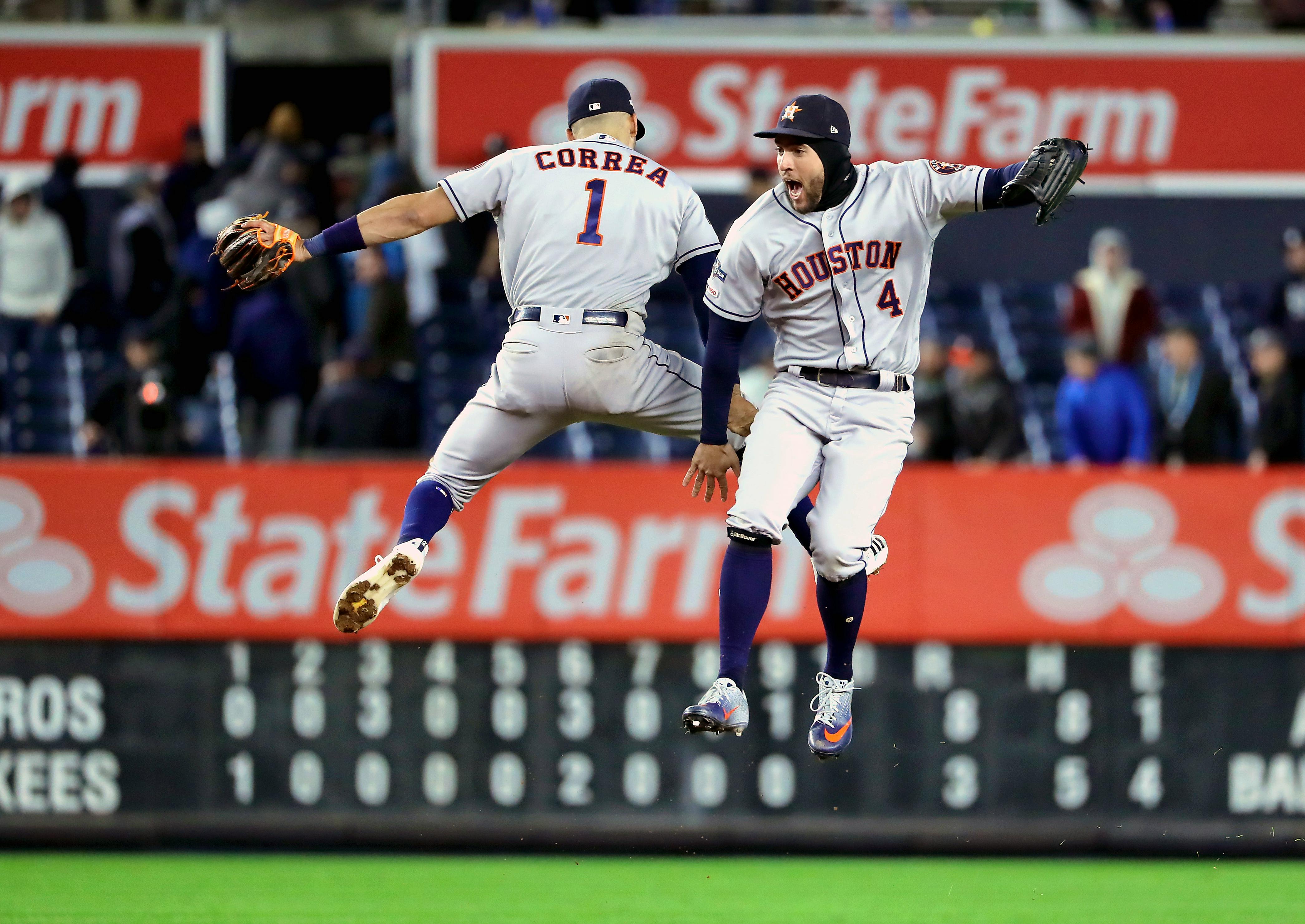 There's little celebrating for the Yankees as they move on to the ALCS. The  Astros are waiting. Again