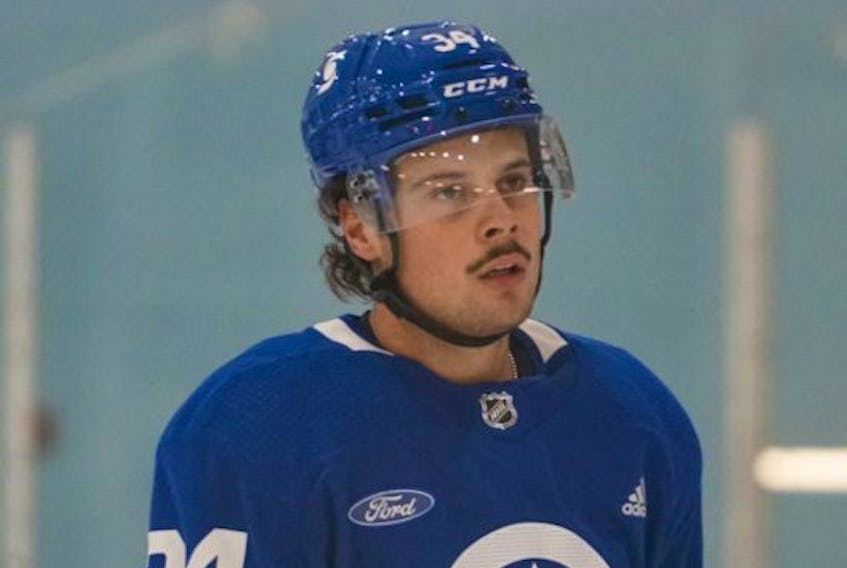 Auston Matthews of the Toronto Maple Leafs.