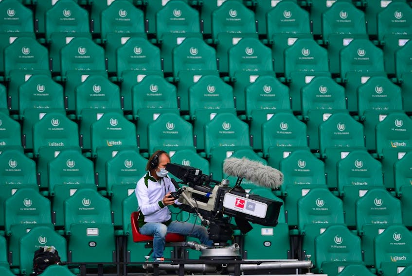 As with the German Bundesliga, the NFL is likely to begin its season in front of only TV cameramen and otherwise empty facilities. 