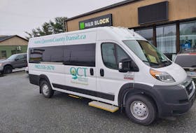 Queens County Transit’s new 8-passenger accessible van. Contributed