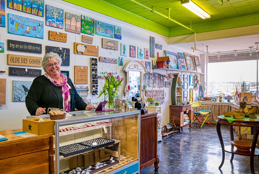 Tessa Adams opened Shore Thing Studio and Emporium earlier this spring in Liverpool. It has become a community hub, selling artists’ works, supplies, and offering a wide array of art classes and workshops.