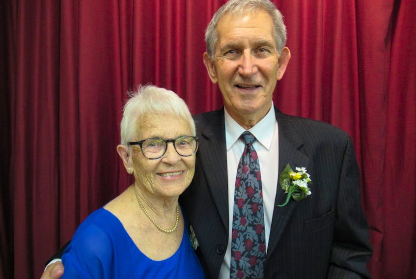 Shirley and Doug Adams celebrated their 60th anniversary on Oct. 5.