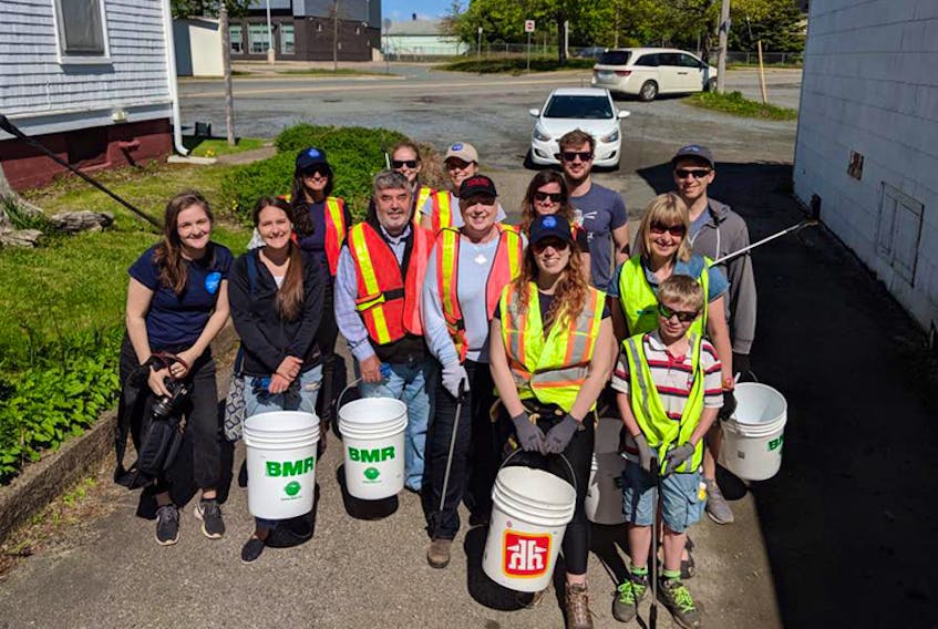 Coastal Action staff and volunteers spent part of World Oceans Day combing the Lunenburg Harbour for trash. Following the clean-up, they conducted an audit to better understand what was being tossed into the ocean. - Bernadette Jordan