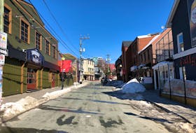 The $50,000 George Street revitalization project study was one of 11 St. John’s capital projects deferred indefinitely by city council on Wednesday in an effort to free up cash during the COVID-19 pandemic. -TELEGRAM FILE PHOTO