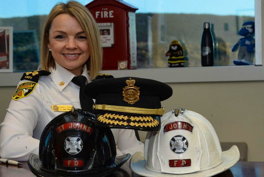 St. John’s Regional Fire Department Chief Sherry Colford said emergency response hasn’t been affected, despite 36 staff members being off work due to COVID-19. — TELEGRAM FILE PHOTO