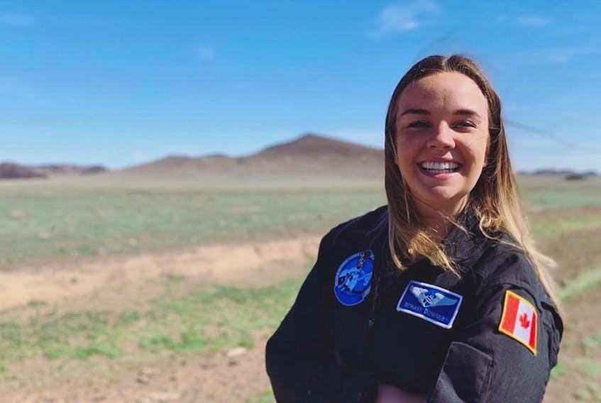 Bethany Downer of St. John's is a space and science communicator. These days, she's dedicating a lot of her time to the upcoming 30th anniversary of the Hubble Space Telescope. — CONTRIBUTED PHOTO
