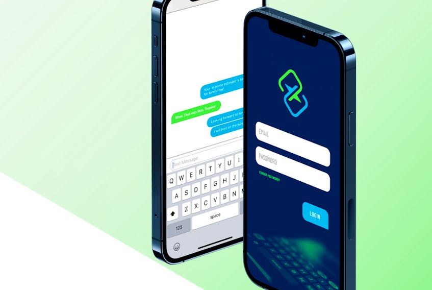TxtSquad allows businesses to use an app to track text messages, providing a common access point for staff. — Contributed