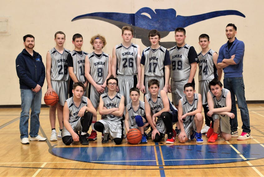 St. Mary's Bay Academy junior basketball team won the district title. 
Karla Kelly Photo
