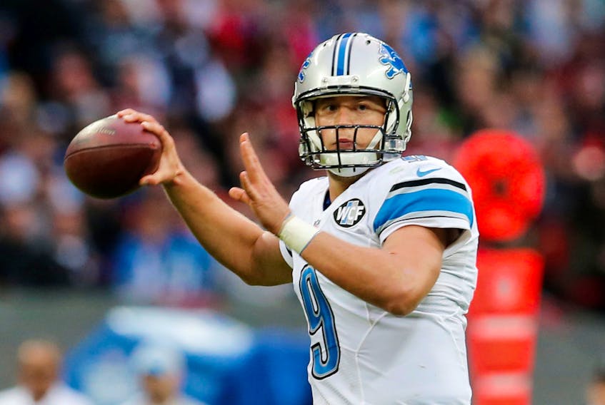 Detroit quarterback Matthew Stafford registered a false-positive test late last week, and was placed on the Lions’ reserve/COVID-19 list on Saturday. He officially was moved back to the active list on Tuesday afternoon.