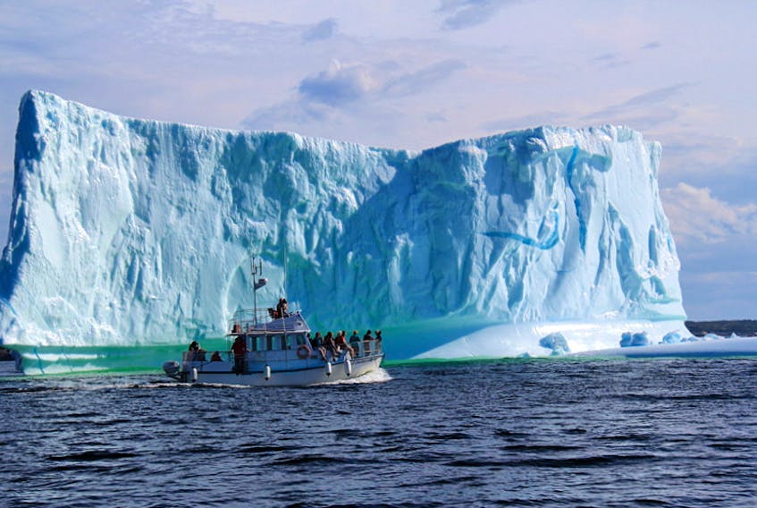 Icebergs are a big draw for tourists in Newfoundland. - SUBMITTED PHOTO