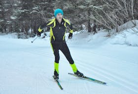 Stephenville's Michael Budden will be competing in cross-country skiing at the Special Olympics Canada Winter Games in Thunder Bay, Ont. later this month. FRANK GALE/THE WESTERN STAR