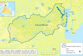 Oct. 1 is the deadline for public input on the WERAC natural areas protection plan. The proposed Cloud River ecological reserve is located on the Northern Peninsula.