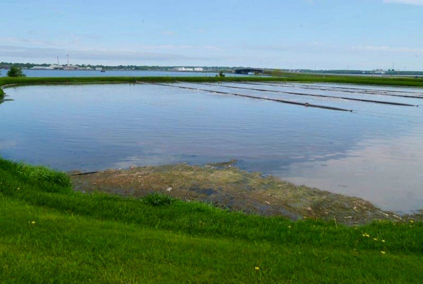 The Town of Stratford's sewage treatment lagoon