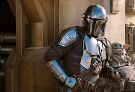 The initial episode of The Mandalorian’s second season leans into its western motif to great effect, culminating with a stunning showdown.  
DISNEY  
