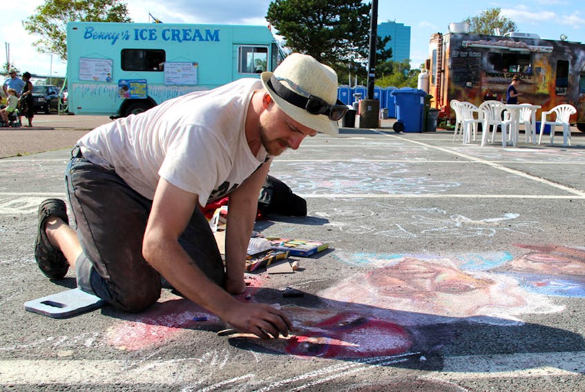 Jason Skinner is a Halifax-based multi-disciplinary artist and award-winning illustrator who will be returning to Sackville to participate in this year’s Sidewalk Chalk Art Festival.