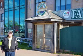 Manager Don MacDonald stands outside the Summerside Farmers’ Market on Tuesday morning. The Farmers’ Market will open on Saturday at 9 a.m.