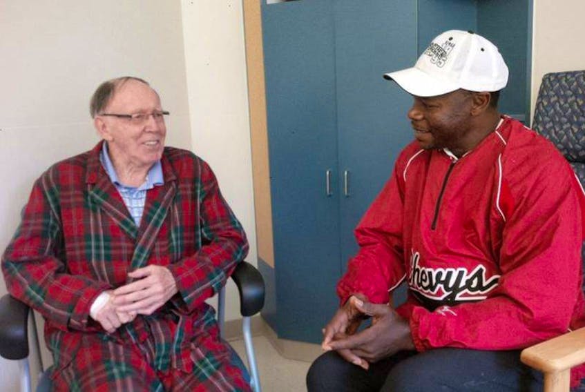Gerard Dalton, 84, remembers the moment Toronto Blue Jays great Tony Fernández walked into his hospital room. Dalton was 80 at the time and his chat with the retired baseball star and helped lift his spirits during his time in hospital. Fernández died on Sunday at the age of 57. Journal Pioneer file photo