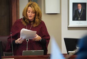 Summerside Coun. Carrie Adams spoke during a recent council meeting on Oct. 19.