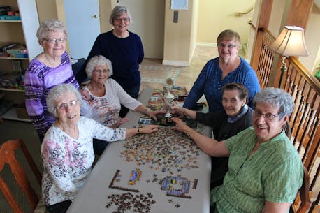 Summerside retirement building celebrates victory in annual jigsaw puzzle race