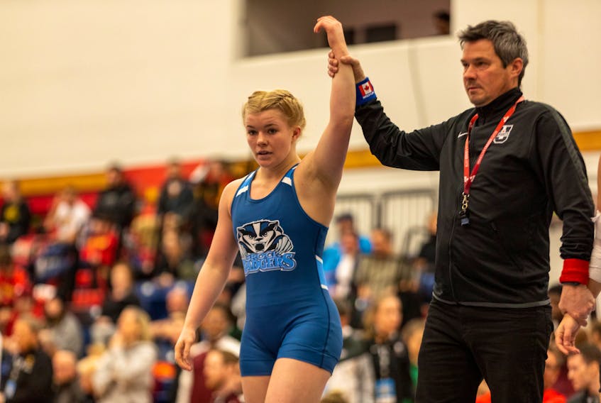 Wrestler Hannah Taylor was recently named the female athlete of the year at Brock University in St. Catharines, Ont.

