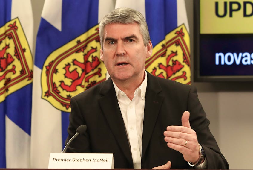Nova Scotia Premier Stephen McNeil said Sunday that Easter was a good time to honour those working on the health-care front lines by staying home. 