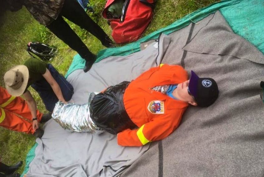 Members of the Burin Peninsula Ground Search and Rescue took part in wilderness and remote first aid training over the weekend. 