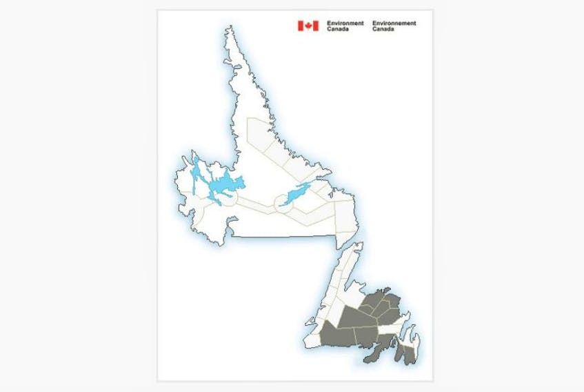 Environment Canada has a special weather statement in effect for northeastern and central Newfoundland on Tuesday. The humidex will reach the mid-to-high 30s.