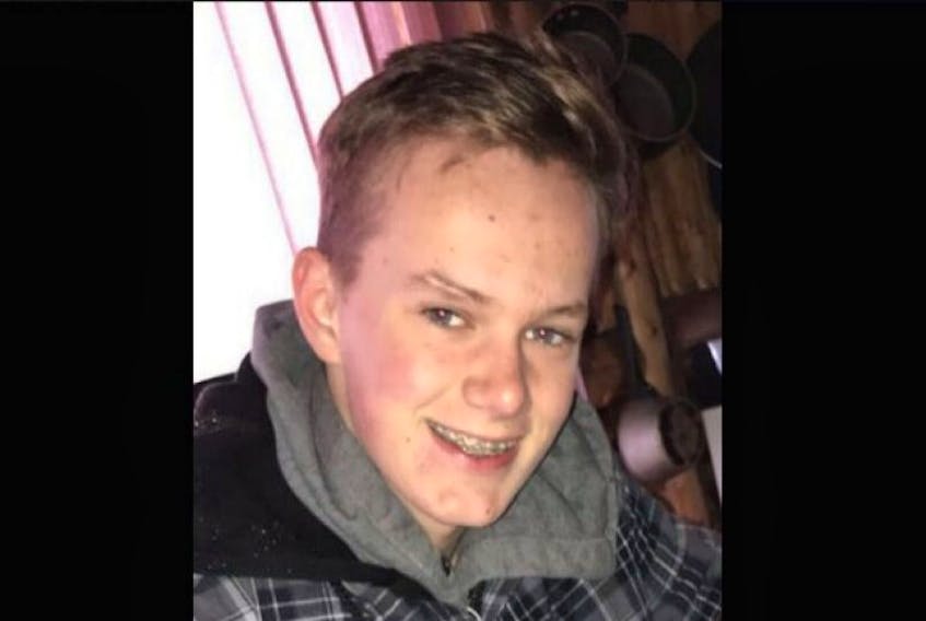 Matthew Sargent, 14, drowned while canoeing on Vardy Pond near Gander on Sunday.
