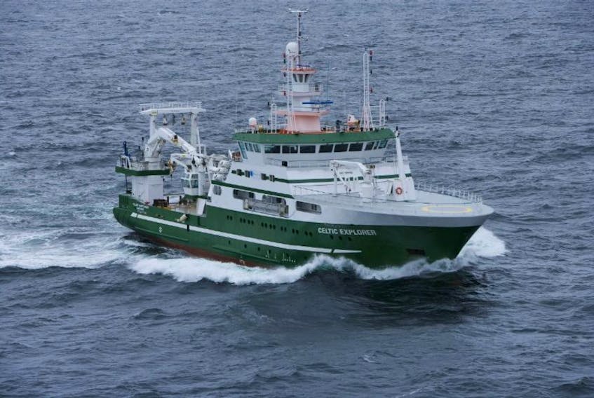A team of scientists from six countries will spend the next month crossing the Atlantic Ocean from St. John's to Ireland aboard the Celtic Explorer.