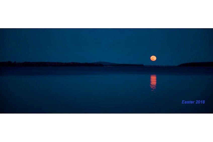 Double Blue Moon: Denis Riordan, Mahone Bay, N.S.