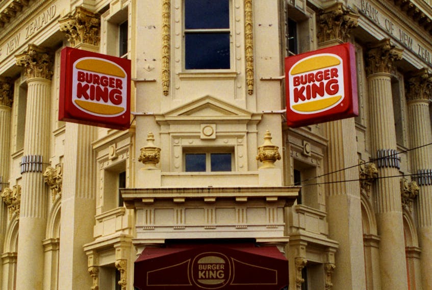 A Burger King in Wellington, New Zealand.