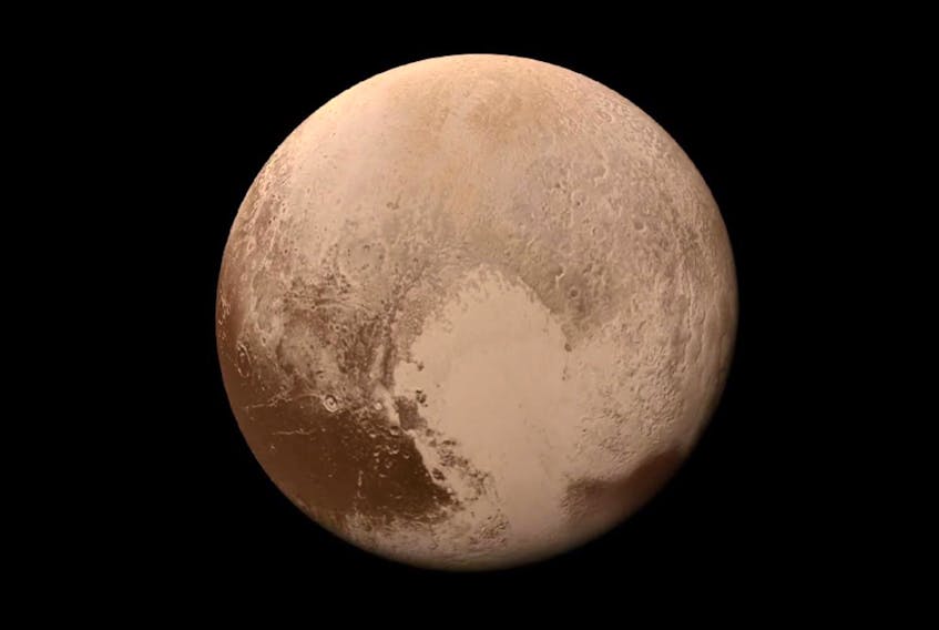 NASA's New Horizons spacecraft photographed Pluto over six weeks of approach and close flyby in the summer of 2015.