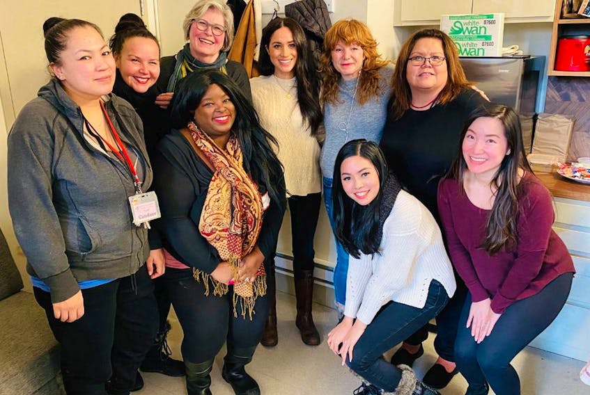 The Duchess of Sussex Meghan Markle visited the Downtown Eastside Women’s Centre in Vancouver on Jan. 14, 2020.  - Postmedia
