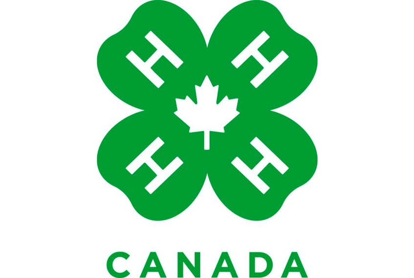 4H Canada logo.