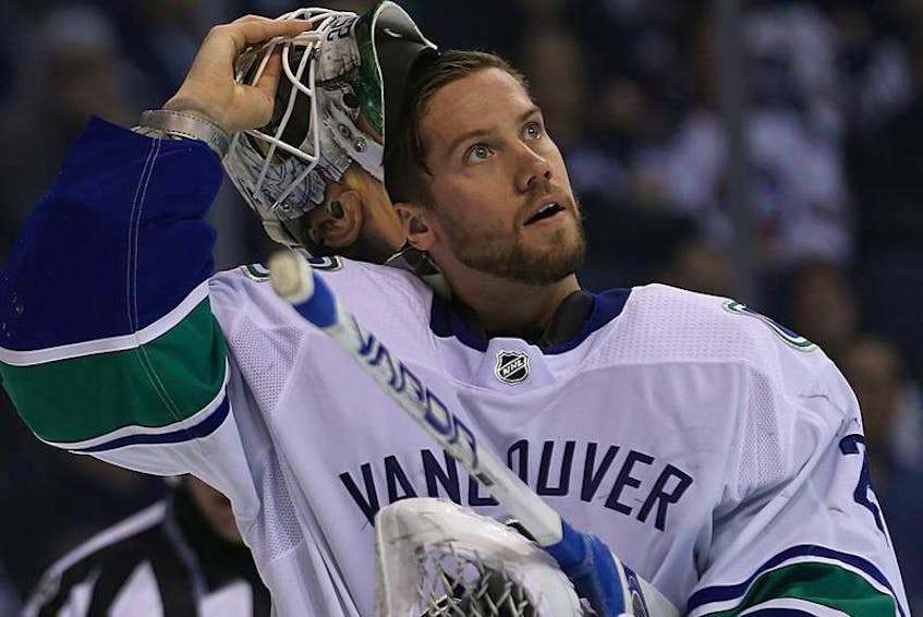 Jacob Markstrom's career-high 49 saves help Canucks hold on to beat Kings  3-2 - The Globe and Mail