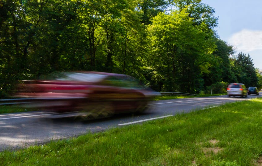 Speed limits for highways and side roads are a provincial responsibility.