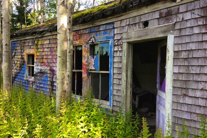 Abandoned house, North River, Cape Breton.