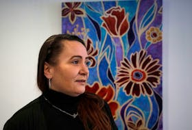 FOR LAMBIE STORY:
Tina Reilly is seen in the lobby of her Halifax apartment building Monday January 4, 2020. She is trying to speed up pardons for nearly 20 yr old convictions.... SEE LAMBIE STORY FOR MORE INFO
TIM KROCHAK PHOTO