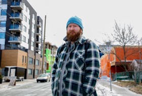 FOR MUNRO STORY:
Eric Jonsson is the program coordinator with Navigator Street Outreach, their program has received more money from the city and is using it to find housing for people on the street. He is seen in Halifax March 2, 2021. SEE STORY FOR MORE DETAILS 

TIM KROCHAK PHOTO