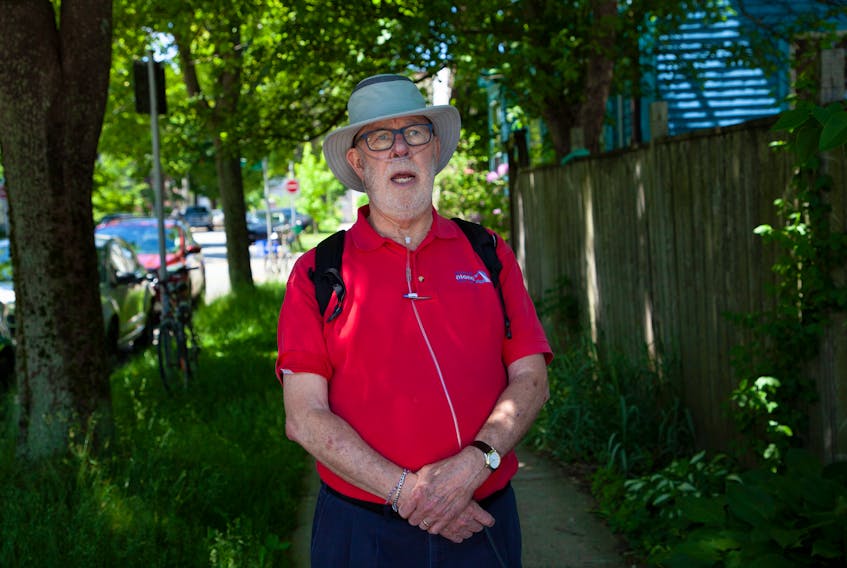 John Dennis, shown outside Northwood Terrace in Halifax, says Nova Scotia doesn't have proper mandatory protocols in nursing homes for monitoring and administering insulin for diabetic residents. His wife, who died from strokes on June 11, fell many times because her glucose levels were too low, he said. TIM KROCHAK/ The Chronicle Herald
