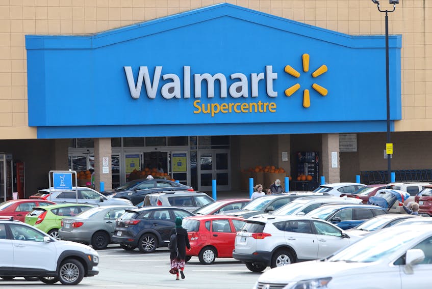 An unknown individual made a poster urging people not to wear masks at Walmart near the Halifax Shopping Centre on Friday. The store is now working on a plan to keep workers and shoppers safe.