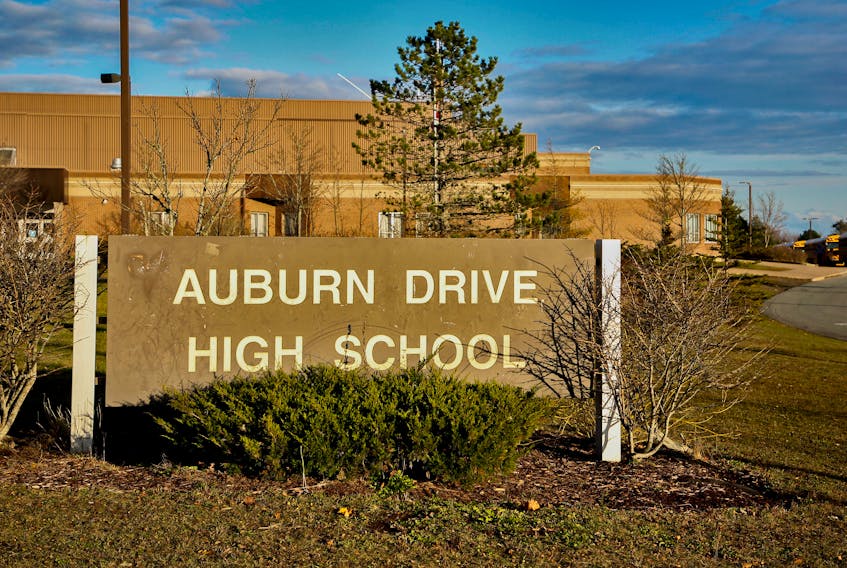 FOR COVID STORY:
Auburn High School is seen before the end of classes Tuesday November 17, 2020.

TIM KROCHAK PHOTO