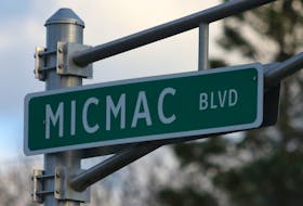 FOR MUNRO STORY:
A street sign is seen in Dartmouth Tuesday November 17, 2020. The city is making plans to change the street names with the word, "MicMac" in them....see Munro story for details.

TIM KROCHAK PHOTO