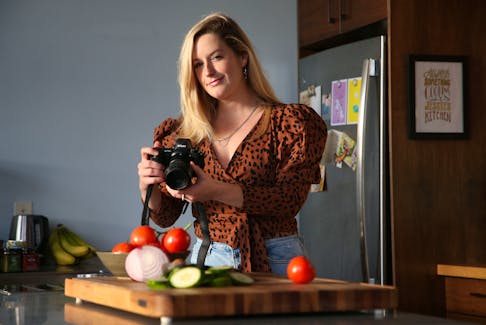 Jess Emin is a photographer, food stylist, recipe developer and writer based in downtown Halifax. She's built up a following base of over 10,000 followers on Instagram, taken on big brand deals and next year, she’ll even host a TV cooking show. Emin, is seen in her Halifax home on Wednesday, Dec. 9, 2020.