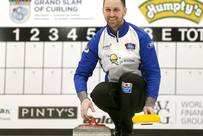 Brad Gushue hopes to make three straight curting titles in Halifax this weekend, with a win at the Stu Sells 1824 Halifax Classic. Last weekend, team Gushue won the Dave Jones Stanhope Simpson Insurance Cashspiel in Halifax., their first even since winning the Tim Hortons Brier last spring. – Postmedia photo