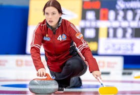 Newfoundland and Labrador skip Sarah Hill — Andrew Klaver/Curling Canada