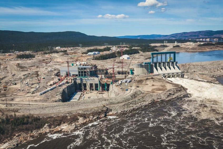 The Muskrat Falls hydroelectric project site in Labrador.